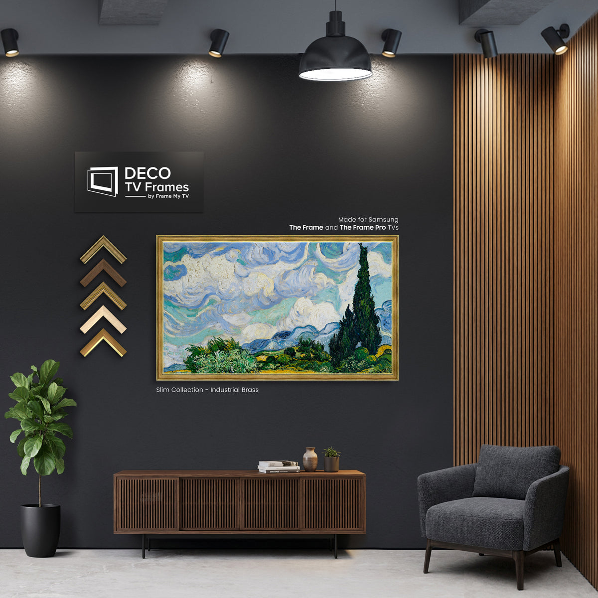 Dealer Samples Wall Display - Slim Top 5