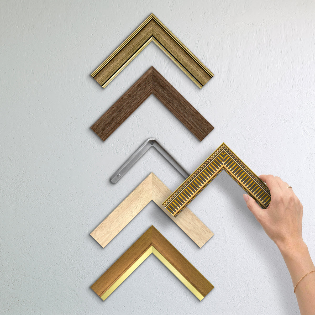 Dealer Samples Wall Display - Slim Top 5