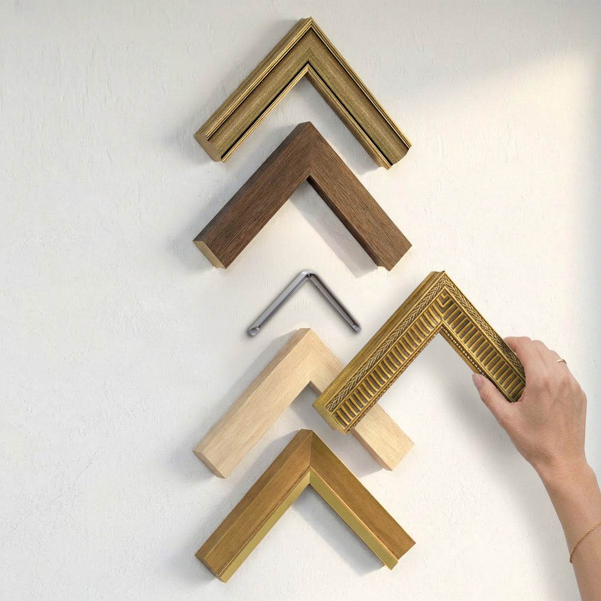 Dealer Samples Wall Display - Slim Top 5