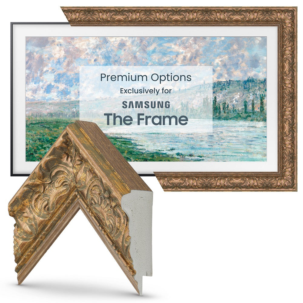 Samsung Frame TV Frames Tagged gold