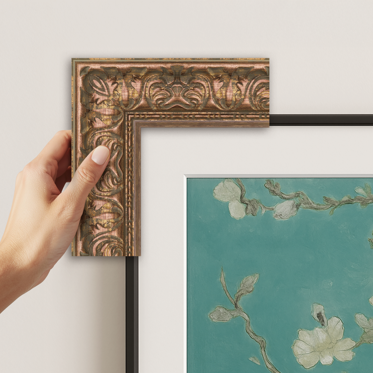 Tuscan Copper Deco Frame