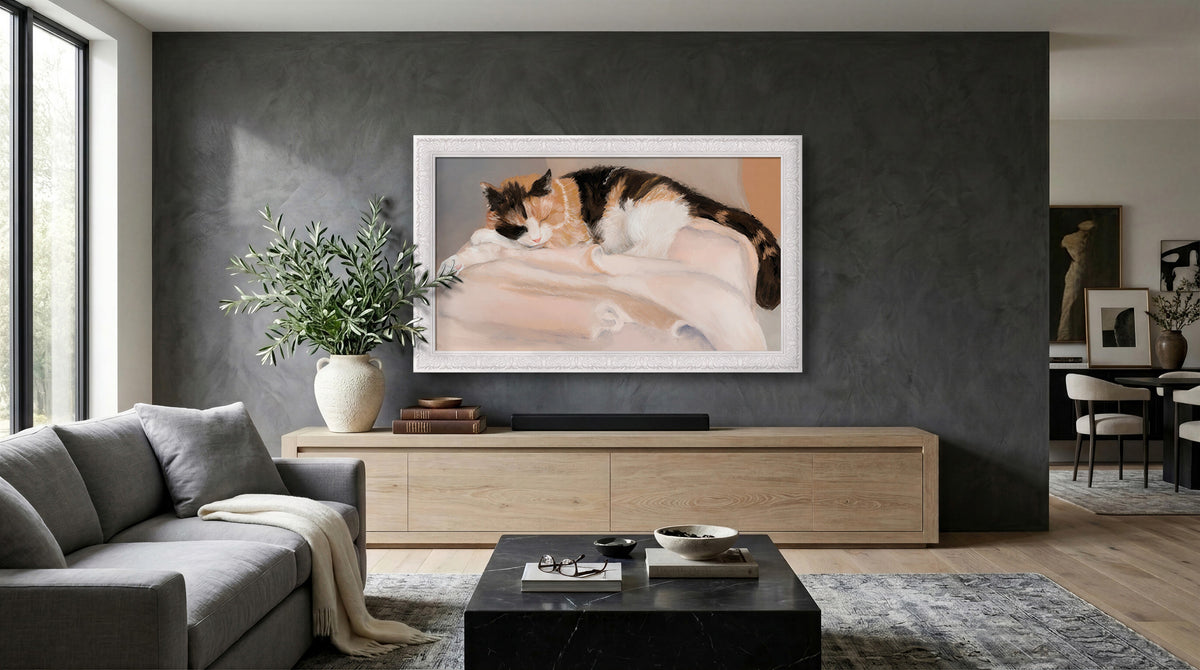 Tuscan Gloss White Deco Frame