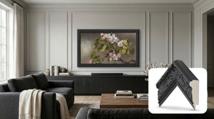 Tuscan Matte Black Deco Frame