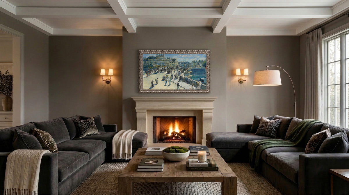Tuscan Silver Deco Frame