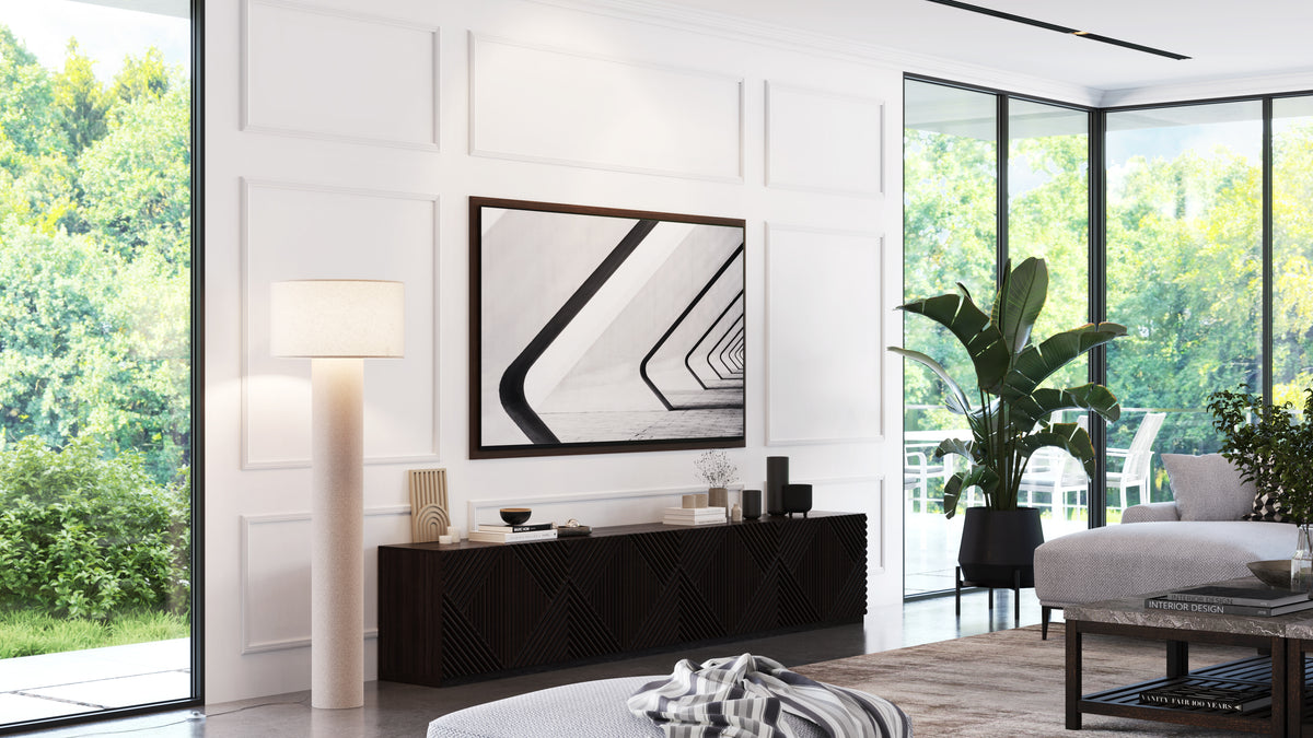 Dark Walnut - Bezel for Samsung S95H OLED TV