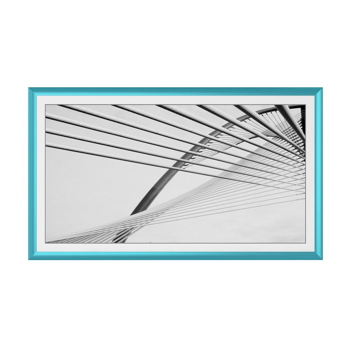 Caribbean Turquoise - Alloy Prismatic Samsung Frame Bezel