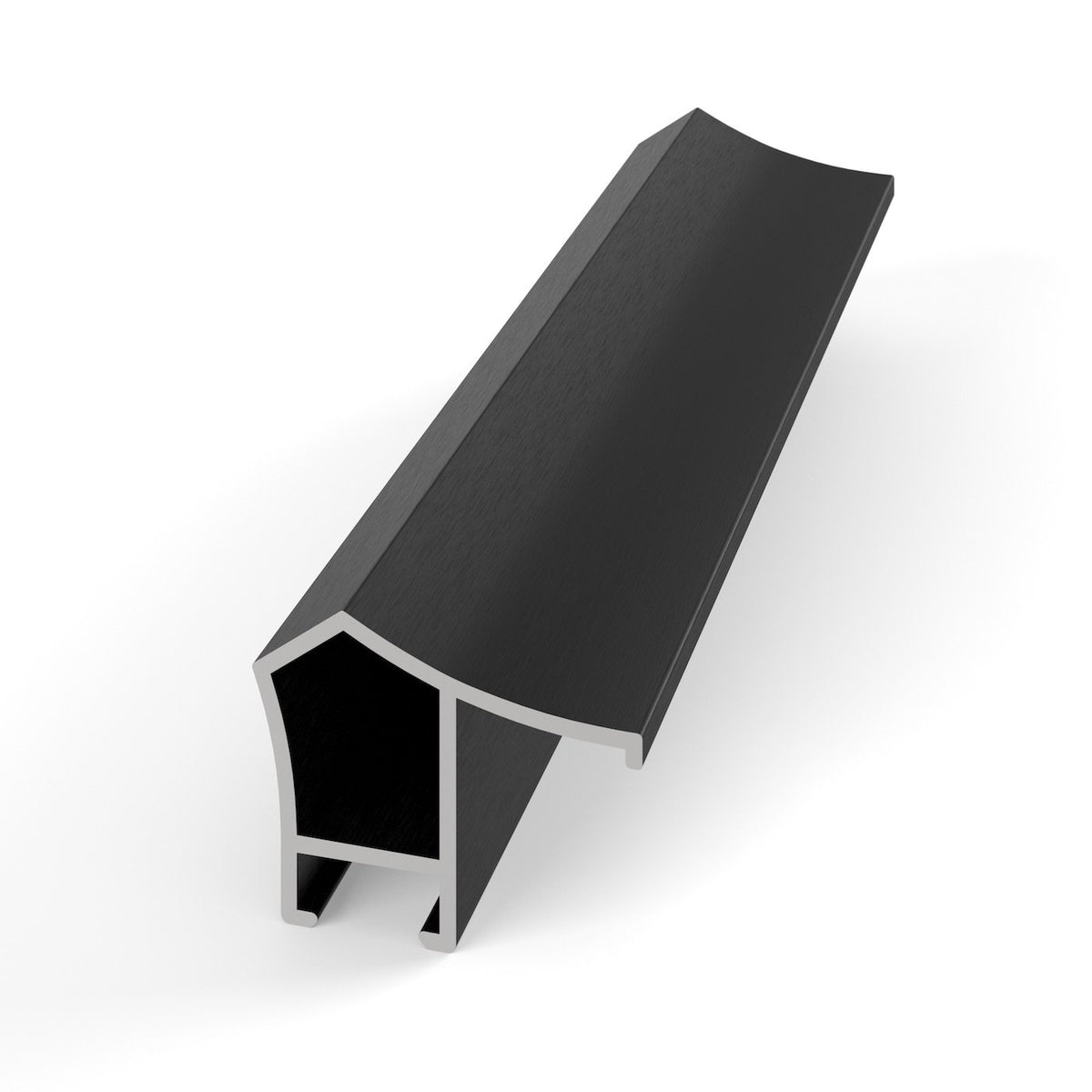 Anodized Black - Alloy Prismatic Samsung Frame Bezel